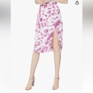 NWOT BCBGeneration Women's Front Slit Maxi Skirt lavender herb